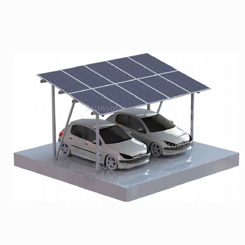 Car Park Metal Racks For Solar Panel